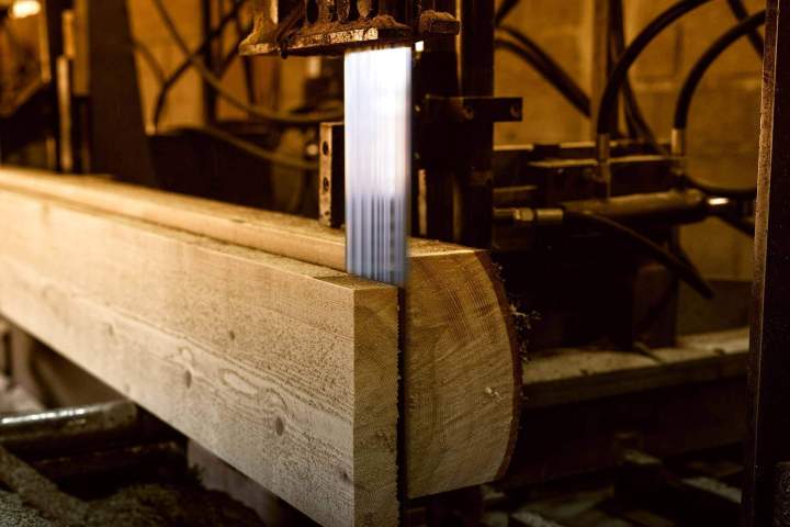 Sciage de bois La Chaise-Dieu